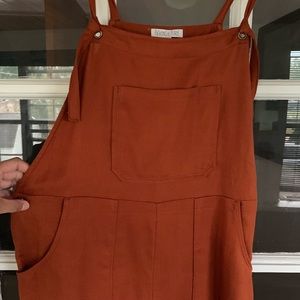 Patrons of Peace Lightweight Jumpsuit Rust color